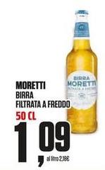 Moretti - Birra Filtrata A Freddo