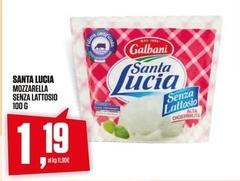 Galbani - Santa Lucia Mozzarella Senza Lattosio