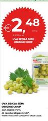 Semi - Uva Senza  Origine