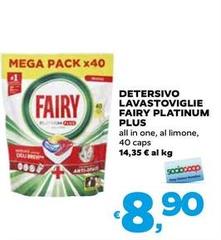 Fairy - Detersivo Lavastoviglie Platinum Plus