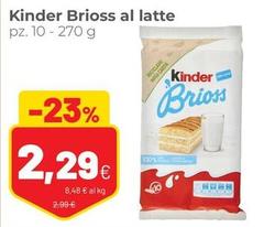 Kinder - Brioss Al Latte