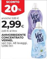 Vernel - Ammorbidente Concentrato