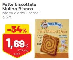 Mulino Bianco - Fette Biscottate