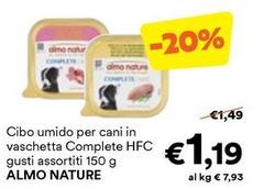 Almo Nature - Cibo Umido Per Cani In Vaschetta Complete Hfc