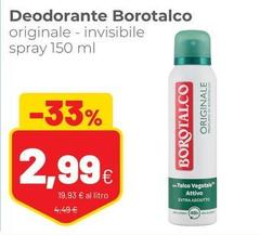 Borotalco - Deodorante