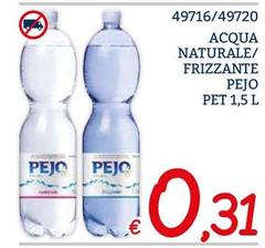 Pejo - Acqua Naturale/Frizzante