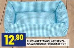 Cuccia Rettangolare Senza Scavo Cuscino Fisso Base Tnt
