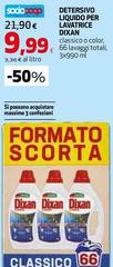 Dixan - Detersivo Liquido Per Lavatrice
