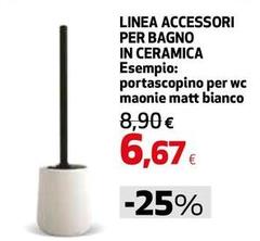 Linea -  Accessori Per Bagno In Ceramica
