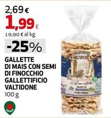 Semi - Gallette Di Mais Con  Di Finocchio Gallettificio