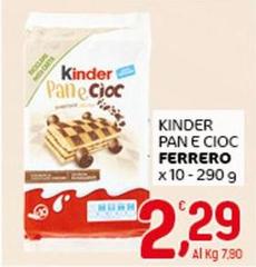 Ferrero - Kinder Pan E Cioc