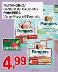 Pampers - Mutandino/ Pannolini Baby-Dry