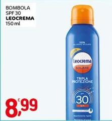 Leocrema - Bombola Spf 30
