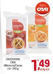 Crai - Crostatine Albicocca