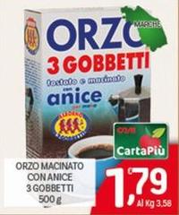 Orzo Macinato Con Anice