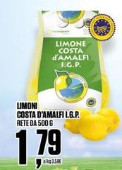 Costa - Limoni  D'Amalfi I.G.P.