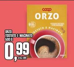 Orzo crem - Tostato E Macinato