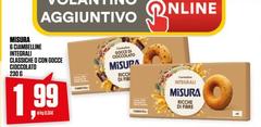 Misura - G Ciambelline Integrali Classiche Con Gocce Cioccolato