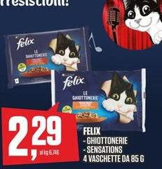 Felix - Ghiottonerie Sensations 4 Vaschette Da 85 G