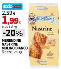 Mulino Bianco - Merendine Nastrine