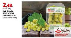 Semi - Uva Bianca Senza  Origine