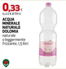 Dolomia - Acqua Minerale Naturale