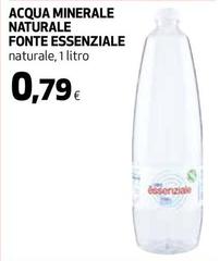 Fonte Essenziale - Acqua Minerale Naturale