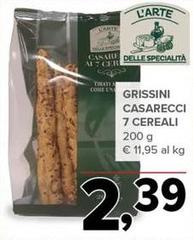 Grissini Casarecci 7 Cereali