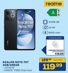 Realme -  Note 70t 4gb/256gb