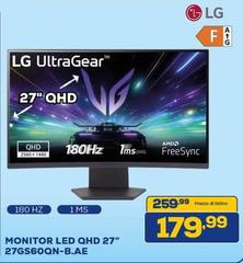 LG - Monitor Led Qhd 27'' 27gs60qn-b.ae