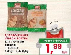 S budget - 9/10 Croissants