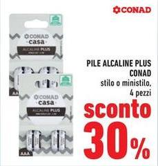 Conad - Pile Alcaline Plus