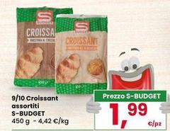 S budget - 9/10 Croissant Assortiti
