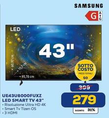 Samsung - Ue43u8000fuxz Led Smart Tv 43