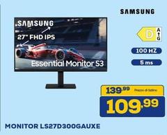 Samsung - Monitor Ls27d300gauxe
