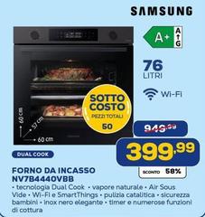 Samsung - Forno Da Incasso NV7B444OVBB