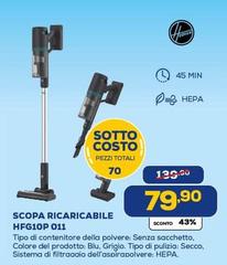 Hoover - Scopa Ricaricabile Hfg10p 011