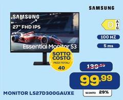 Samsung - Monitor Ls27d300gauxe