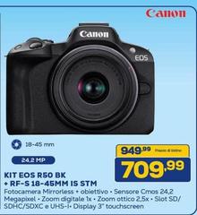 Canon - Kit Eos R50 Bk + Rf-s 18-45mm Is Stm