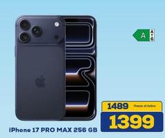 Max - iPhone 17 Pro  256GB Titanio Blu