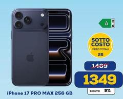 Max - iPhone 17 Pro  256GB