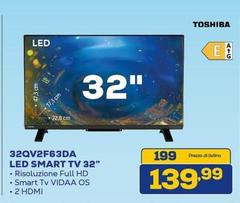 Toshiba - 32QV2F63DA LED SMART TV 32