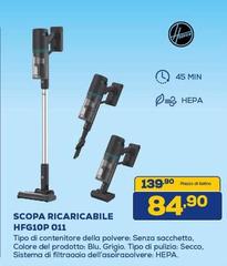 Hoover - Scopa Ricaricabile Hfg10p 011