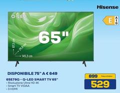 Hisense - Q-Led Smart Tv 65