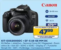 Canon - KIT-EOS2000DC +EF-S 18-55 Mm DC