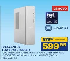 Lenovo - Ideacentre Tower 91CF0015IX