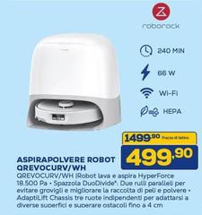 Roborock - Aspirapolvere Robot Grevocurv/WH