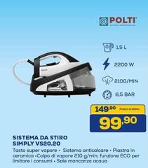 Polti - Sistema Da Stiro VS20.20