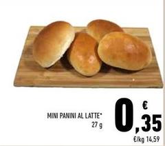 Mini Panini Al Latte