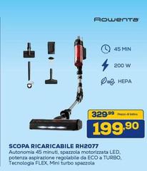 Rowenta - Scopa Ricaricabile RH2077
